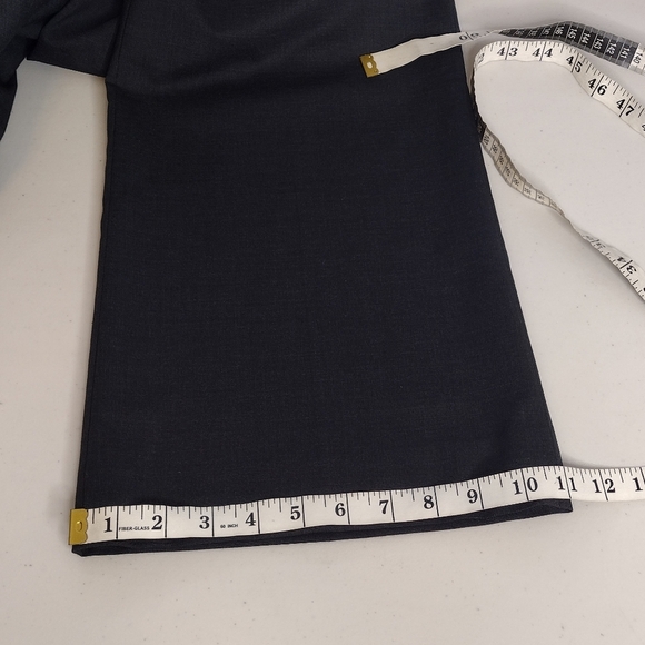 Pendleton Petite Virgin Wool Wide Leg Trouser Pants - Picture 14 of 15